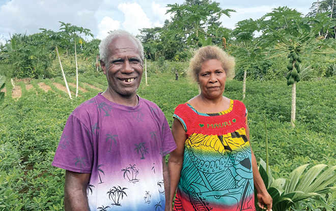 Agriculture initiatives in the Solomon Islands are making communities less vulnerable to exploitation. Agriculture initiatives in the Solomon Islands are making communities less vulnerable to exploitation.