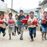 What gift does the child you sponsor get at Christmas?